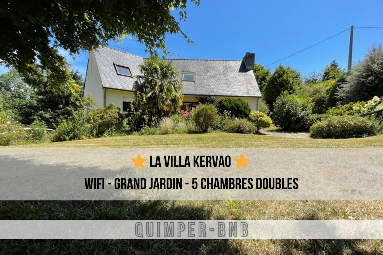 La Kervao - Maison 5 Chambres - Jardin - Terrasse - Internet แก็งแปร์ ภายนอก รูปภาพ